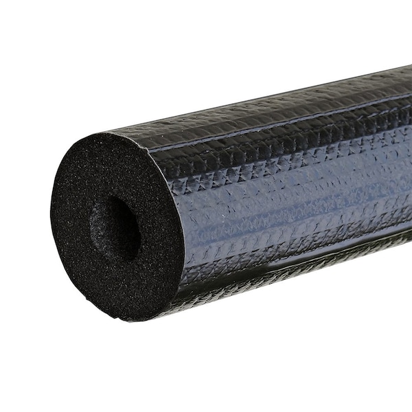 Jones Stephens 1/4in ID Titan Seamless Black UV Resistant Rubber Pipe Insulation I91025 - main